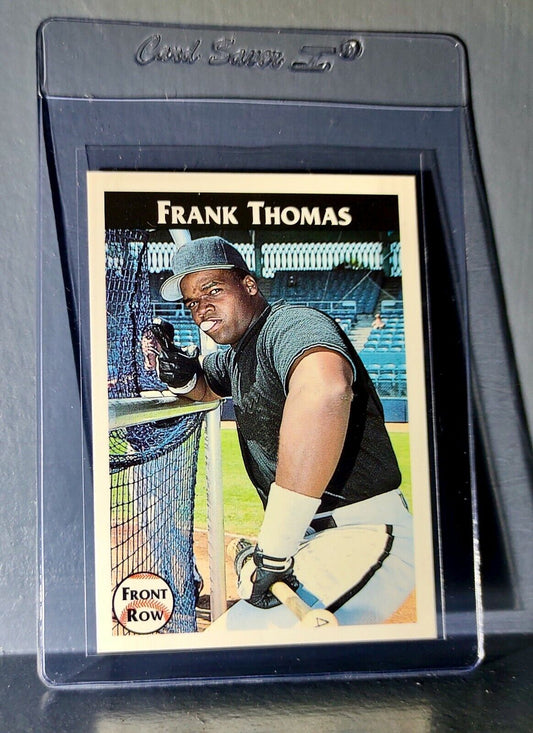 1992 Frank Thomas Front Row Baseball Card #4 Collector's Club