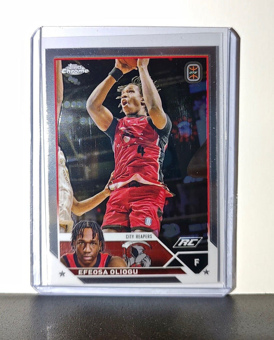 Efeosa Oliogu Rookie Card 2023-24 Topps Chrome Overtime #34 City Reapers
