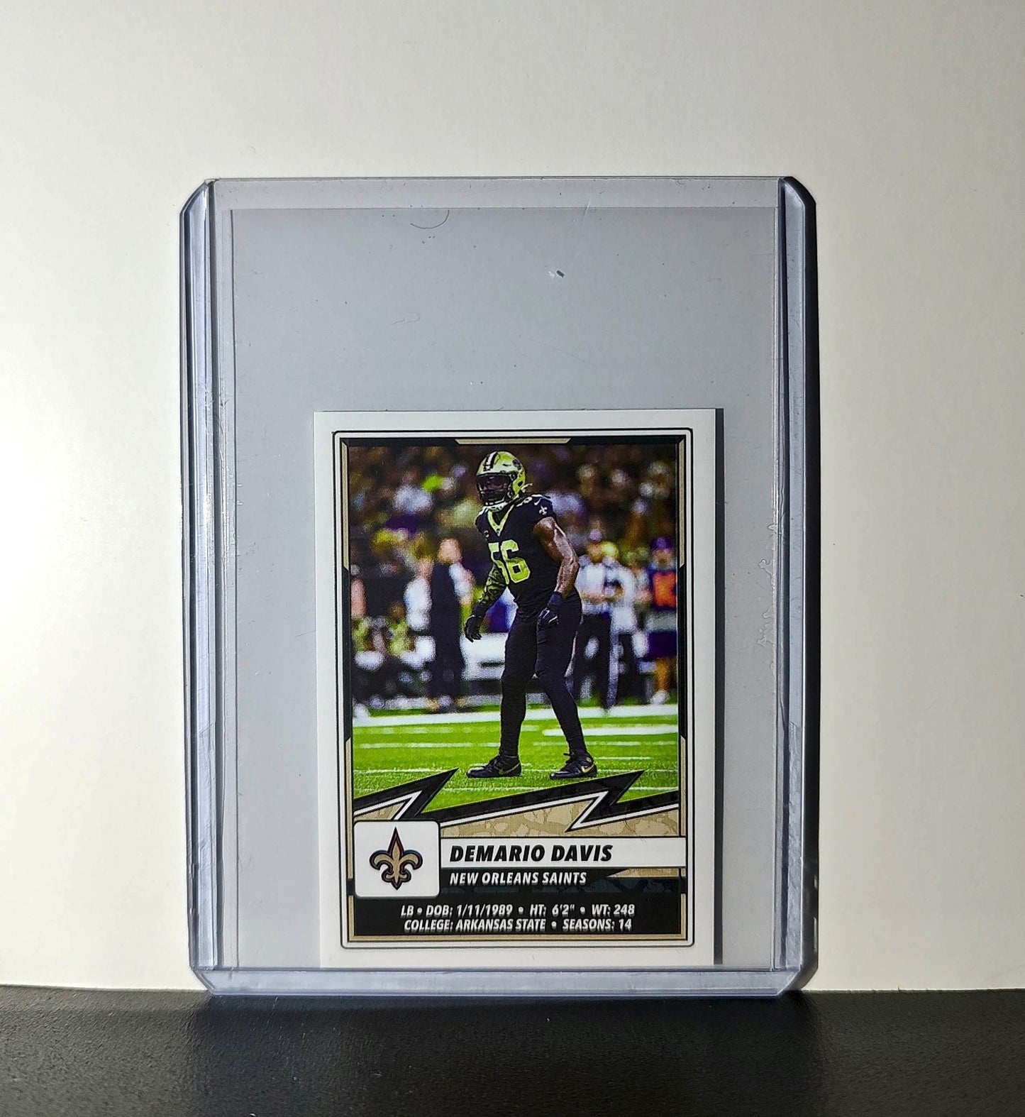 Demario Davis 2025 Panini NFL #466 Sticker New Orleans Saints