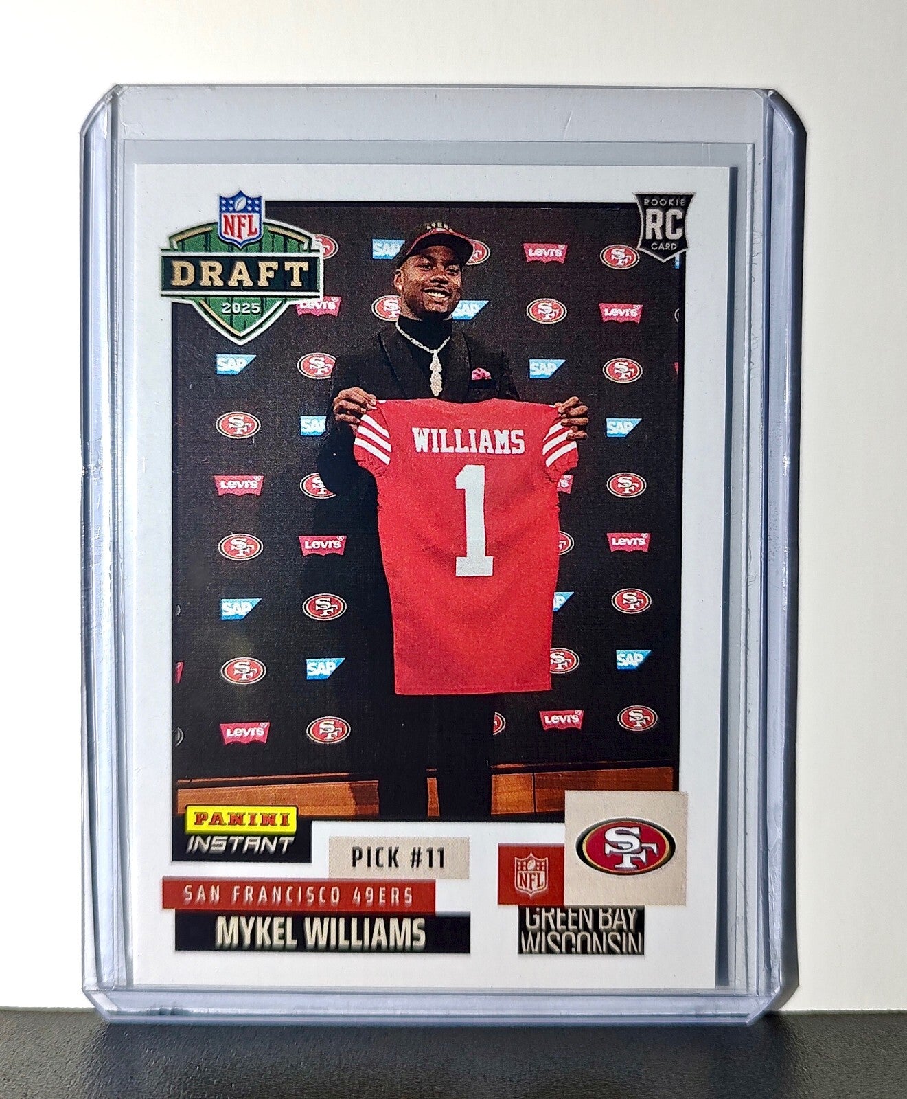 2025 Panini Instant NFL Draft Night Complete 40 Card Football Set