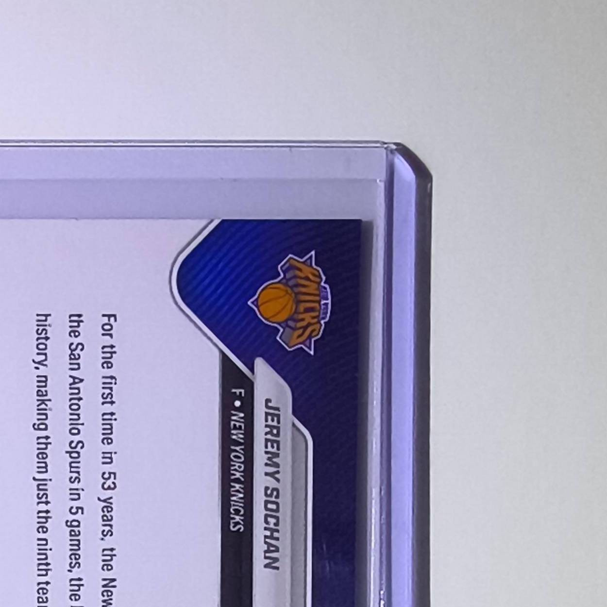 Jeremy Sochan 2026 Topps Now NBA Champions #C15 Card New York Knicks