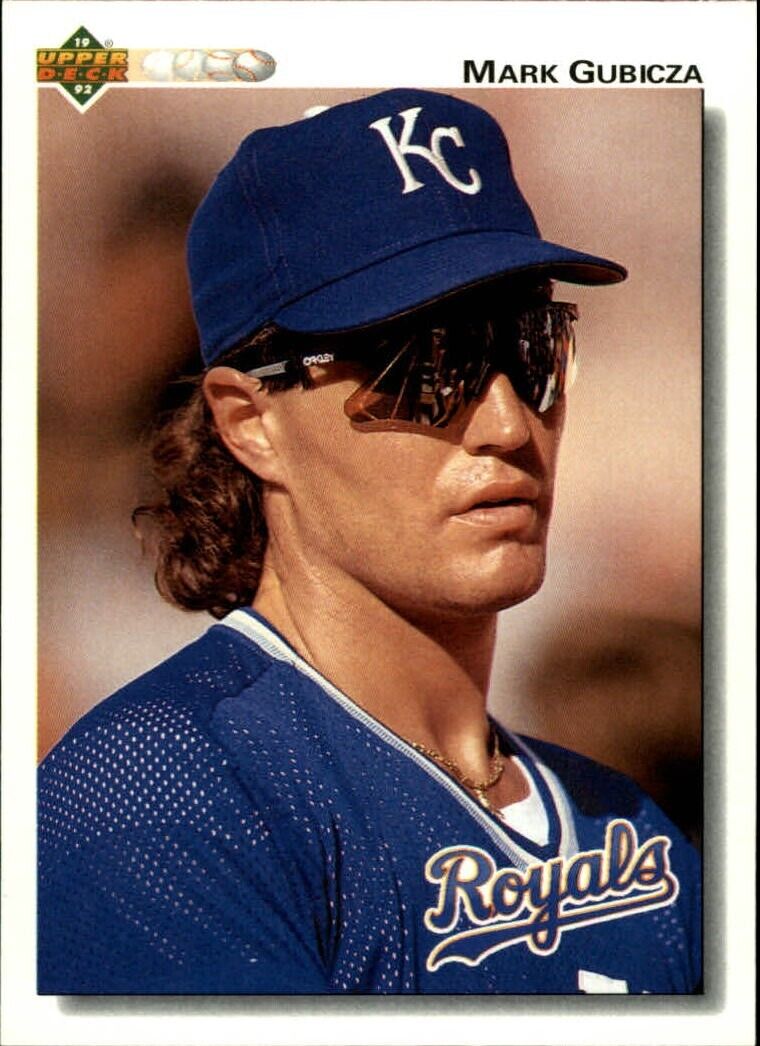Mark Gubicza 1992 Upper Deck MLB #459 Baseball Card Kansas City Royals