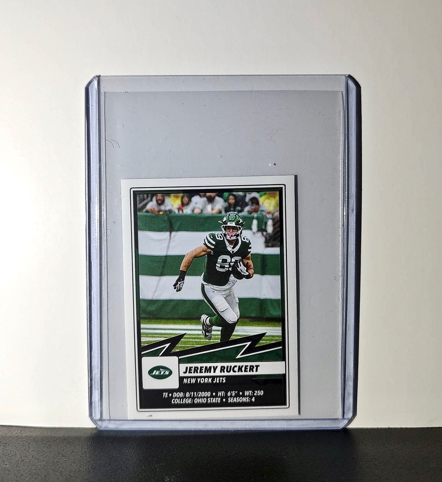 Jeremy Ruckert 2025 Panini NFL #94 Sticker New York Jets