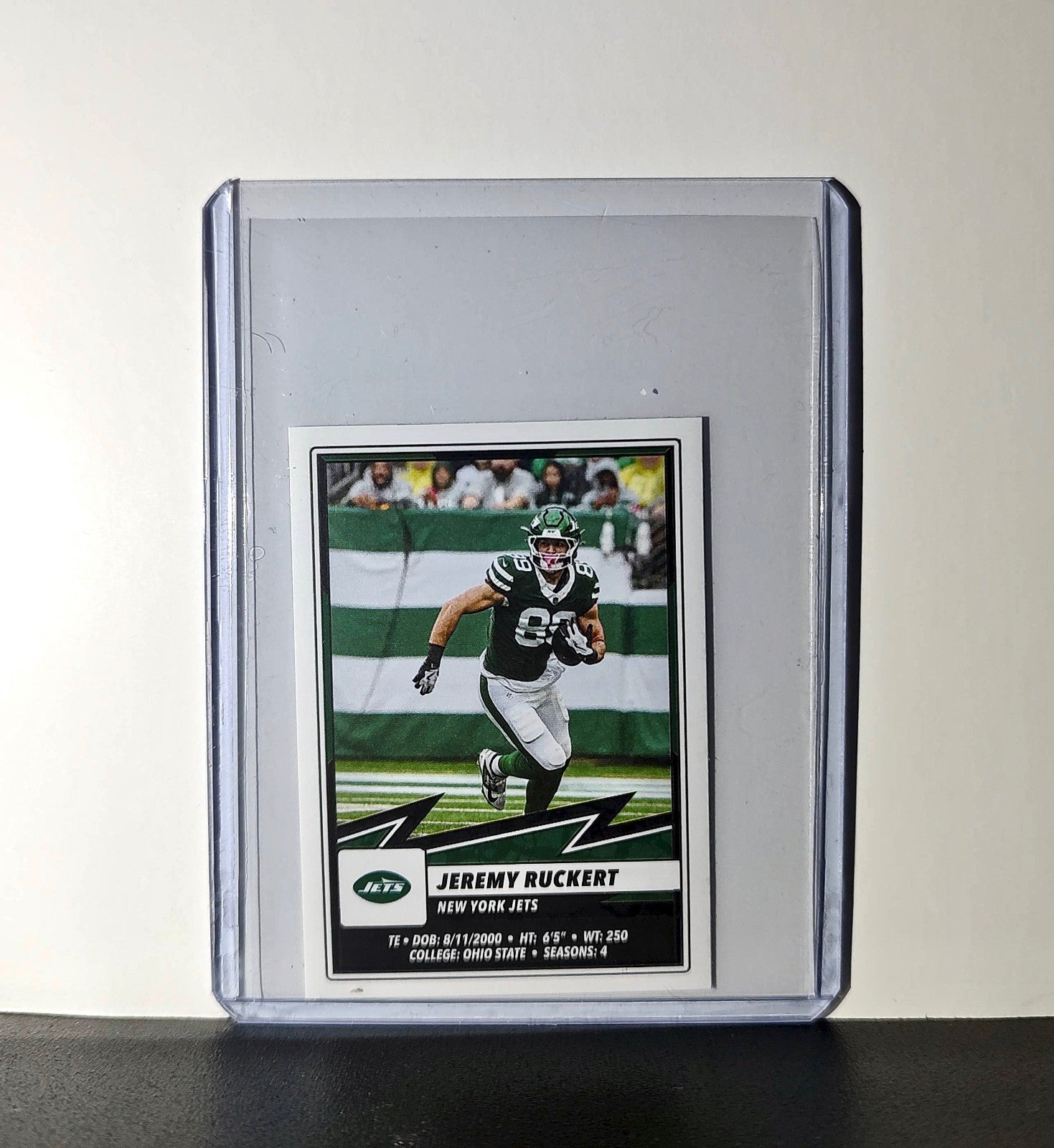 Jeremy Ruckert 2025 Panini NFL #94 Sticker New York Jets