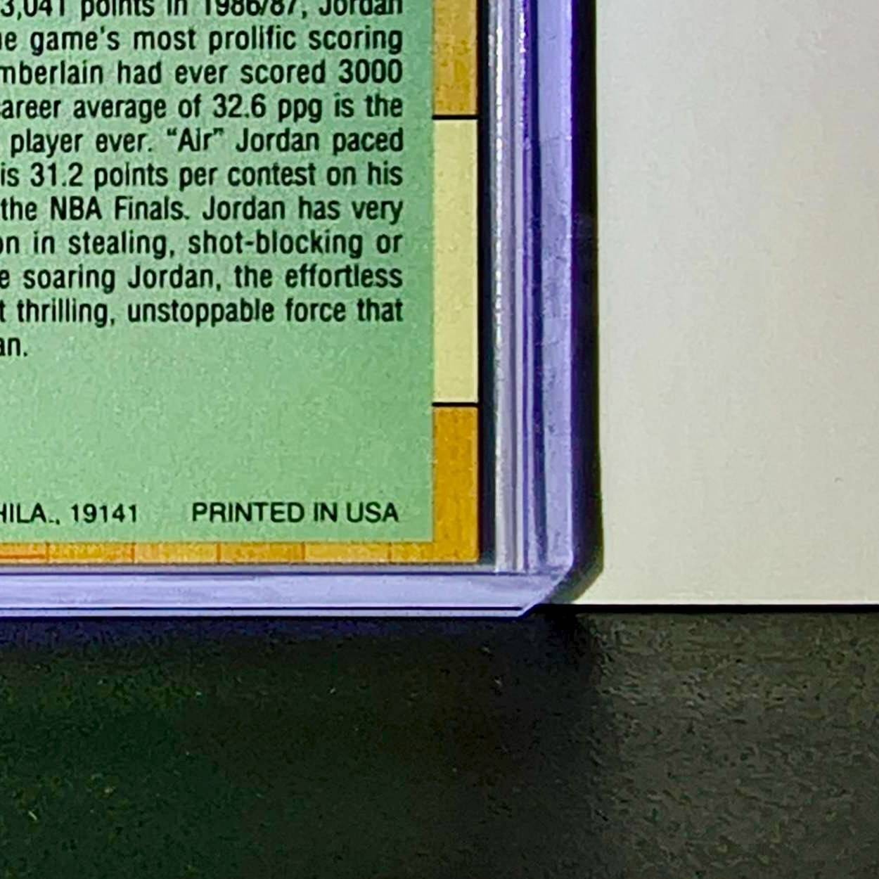 Michael Jordan 1991-92 Fleer League Leaders #220 Basketball Card Chicago Bulls