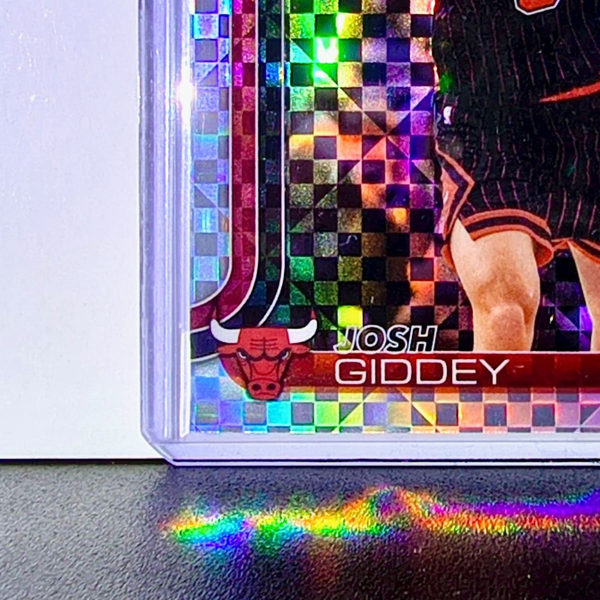 Josh Giddey 2025-26 NBA Topps Chrome Update X-Fractor #118 Card Chicago Bulls