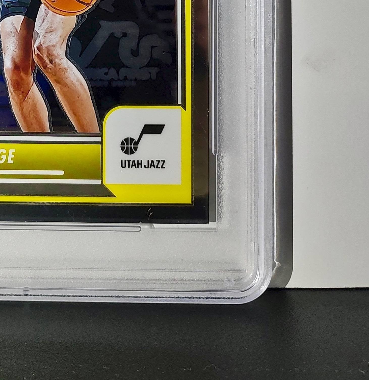 Keyonte George 2023 Panini Premium Stock NBA Hoops #20 Jumbo Rookie PSA 9 Mint