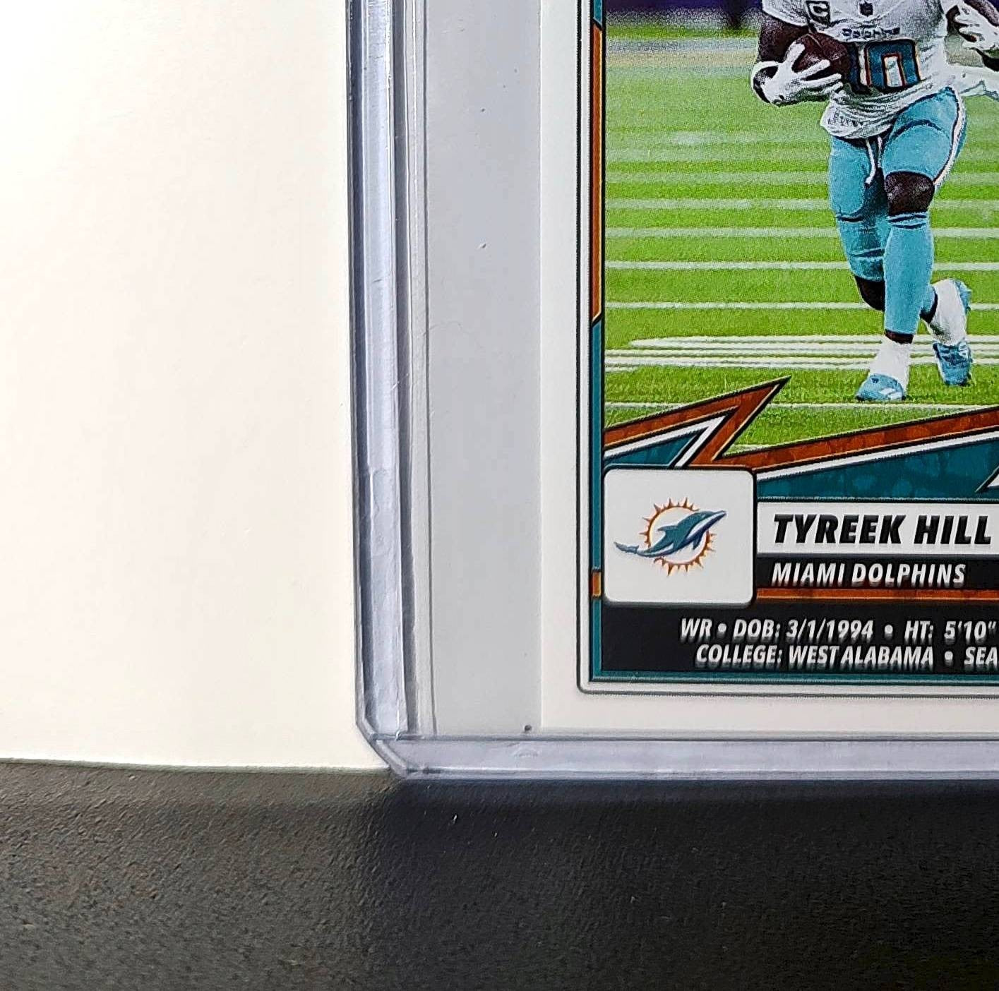 Tyreek Hill 2025 Panini NFL #61 Sticker Miami Dolphins