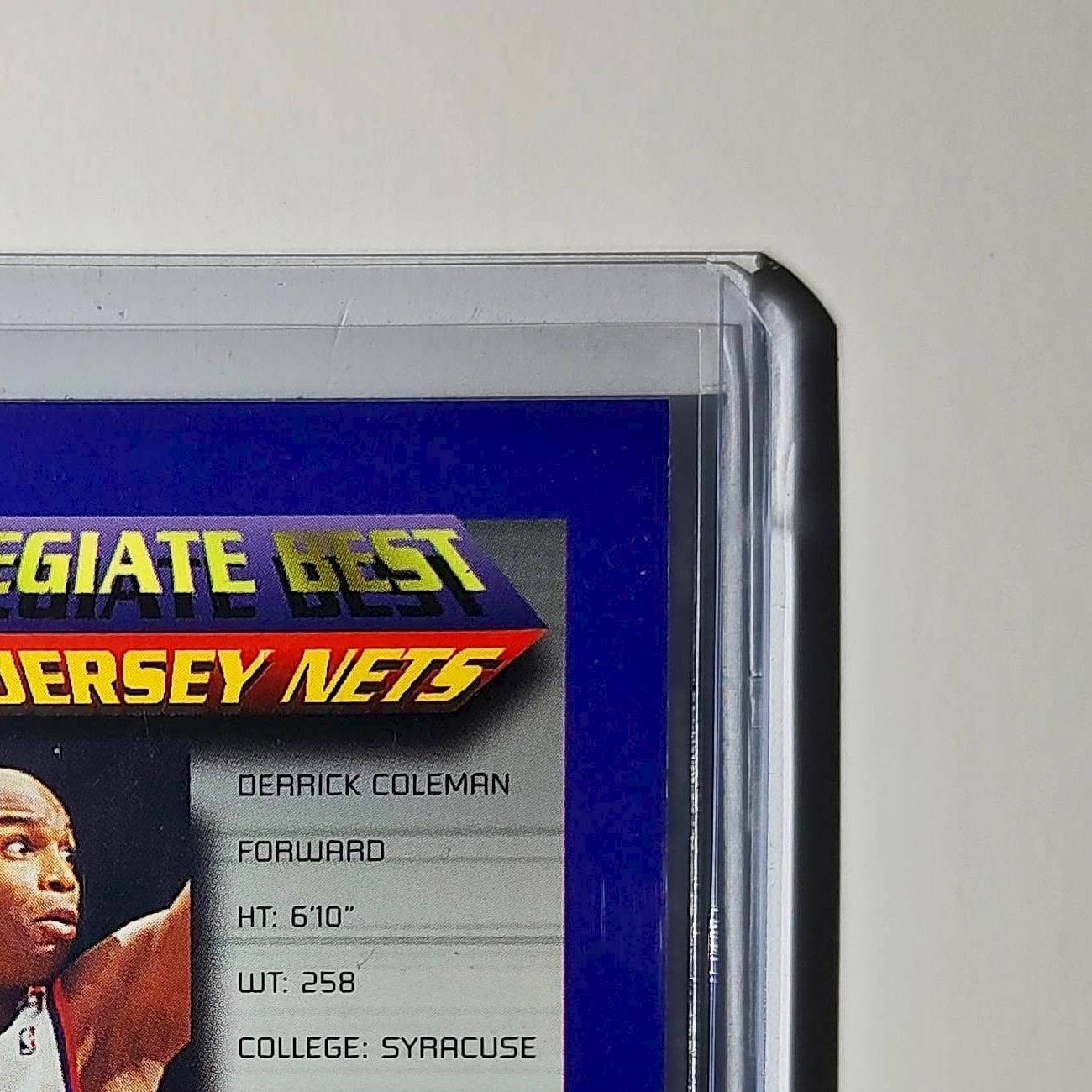 Derrick Coleman 1994-95 Topps Finest #228 Collegiate Best