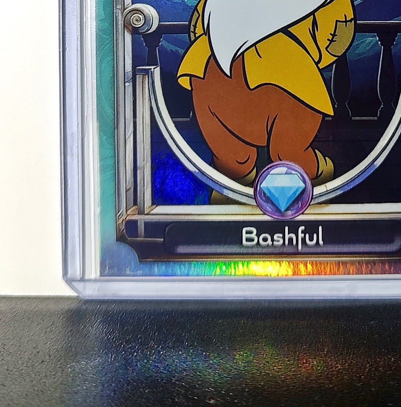 Bashful 2025 Topps Disney Wonder #105 Diamond Card Snow White & the Seven Dwarfs