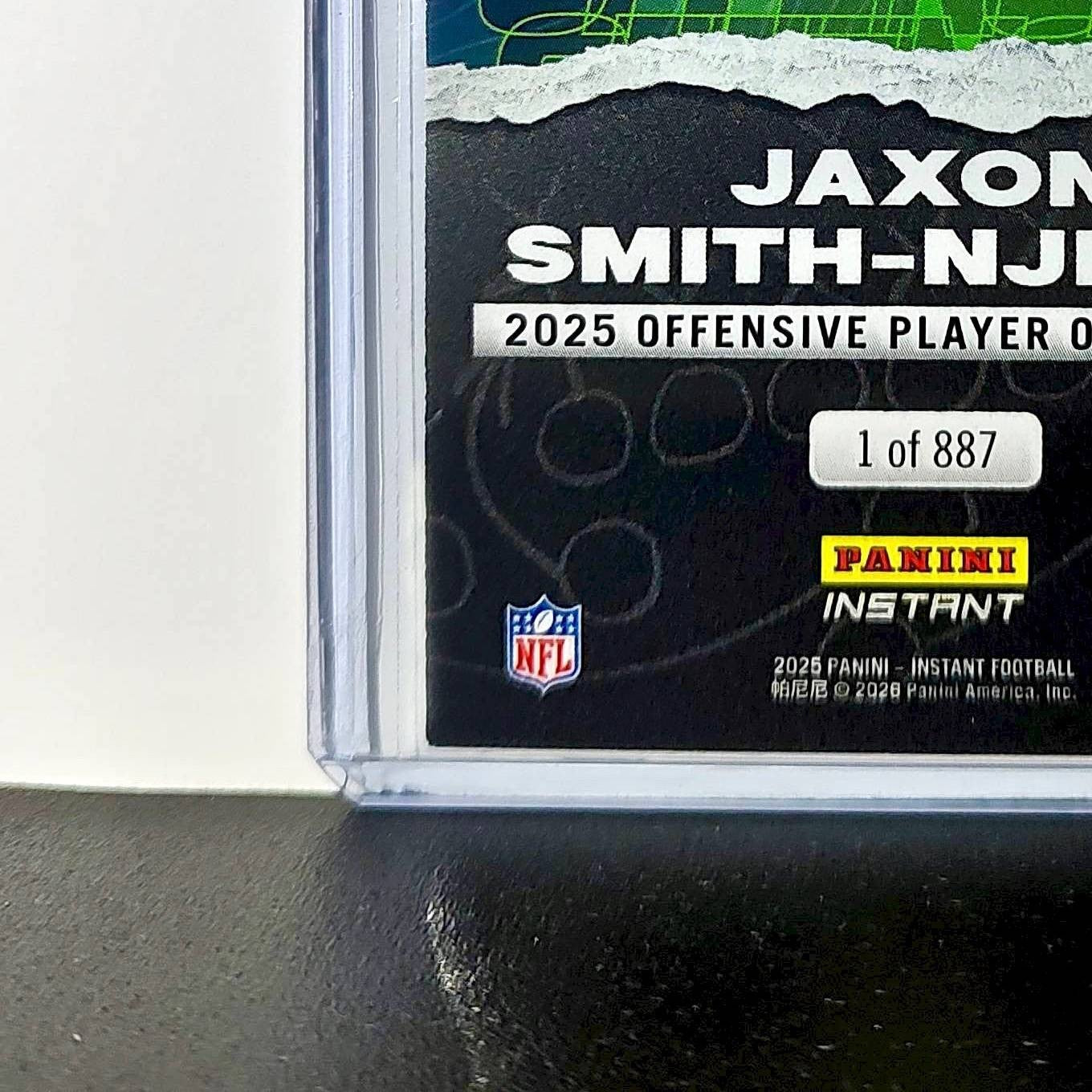 Jaxon Smith-Njigba 2025 Panini NFL Offensive Player of the Year Card 1 of 887