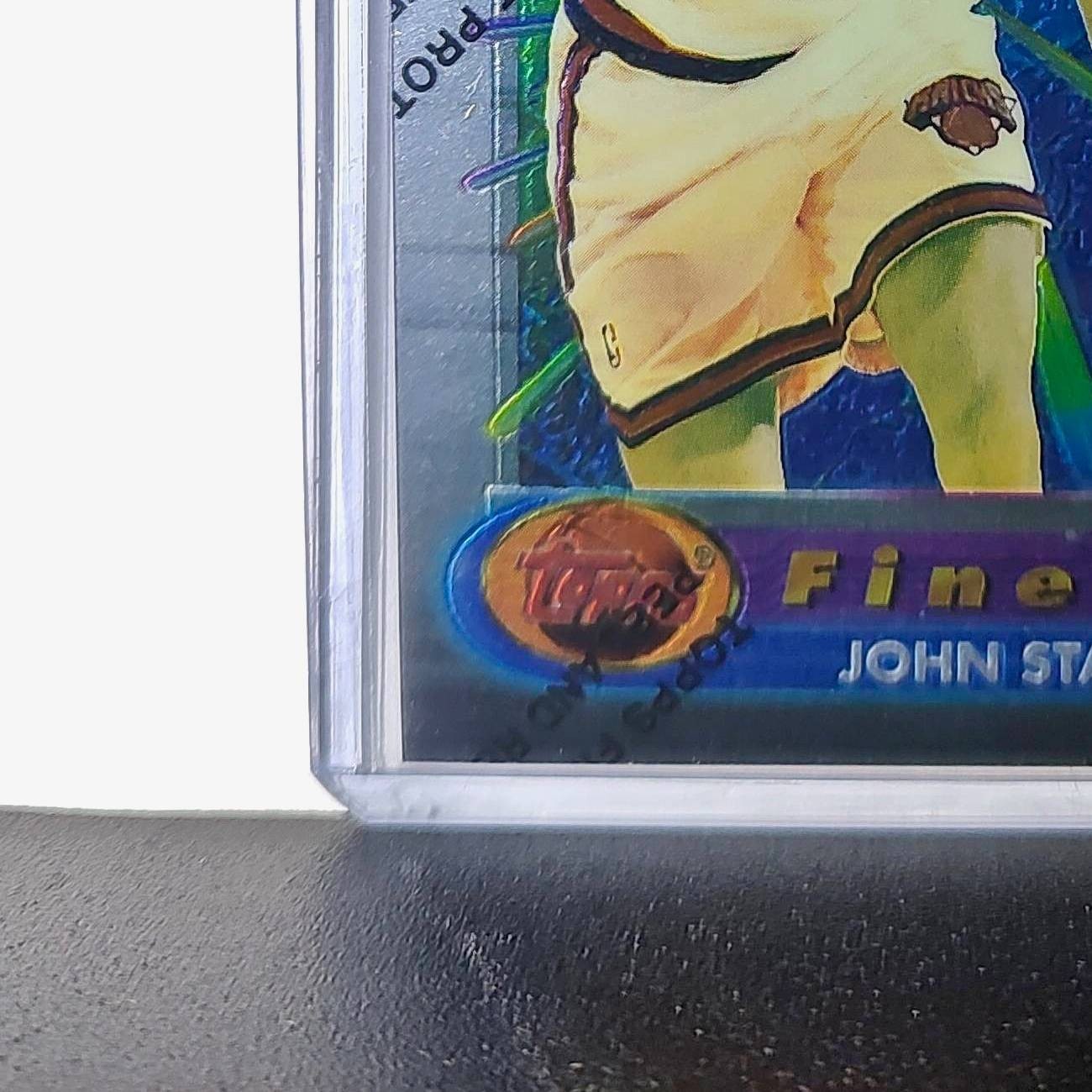 John Starks 1994-95 Topps Finest #300 Basketball Card