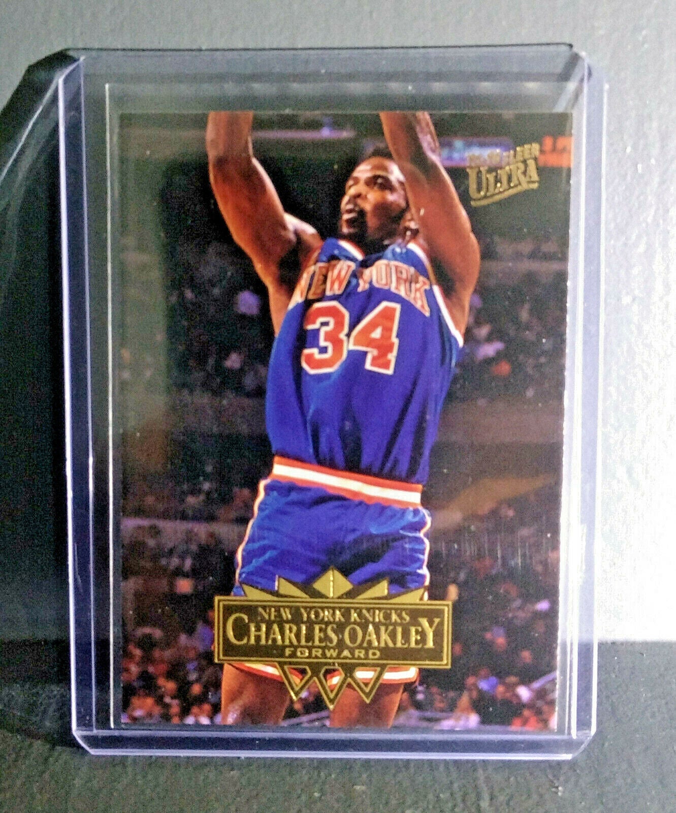 1995-96 Charles Oakley Fleer Ultra #120 Basketball Card