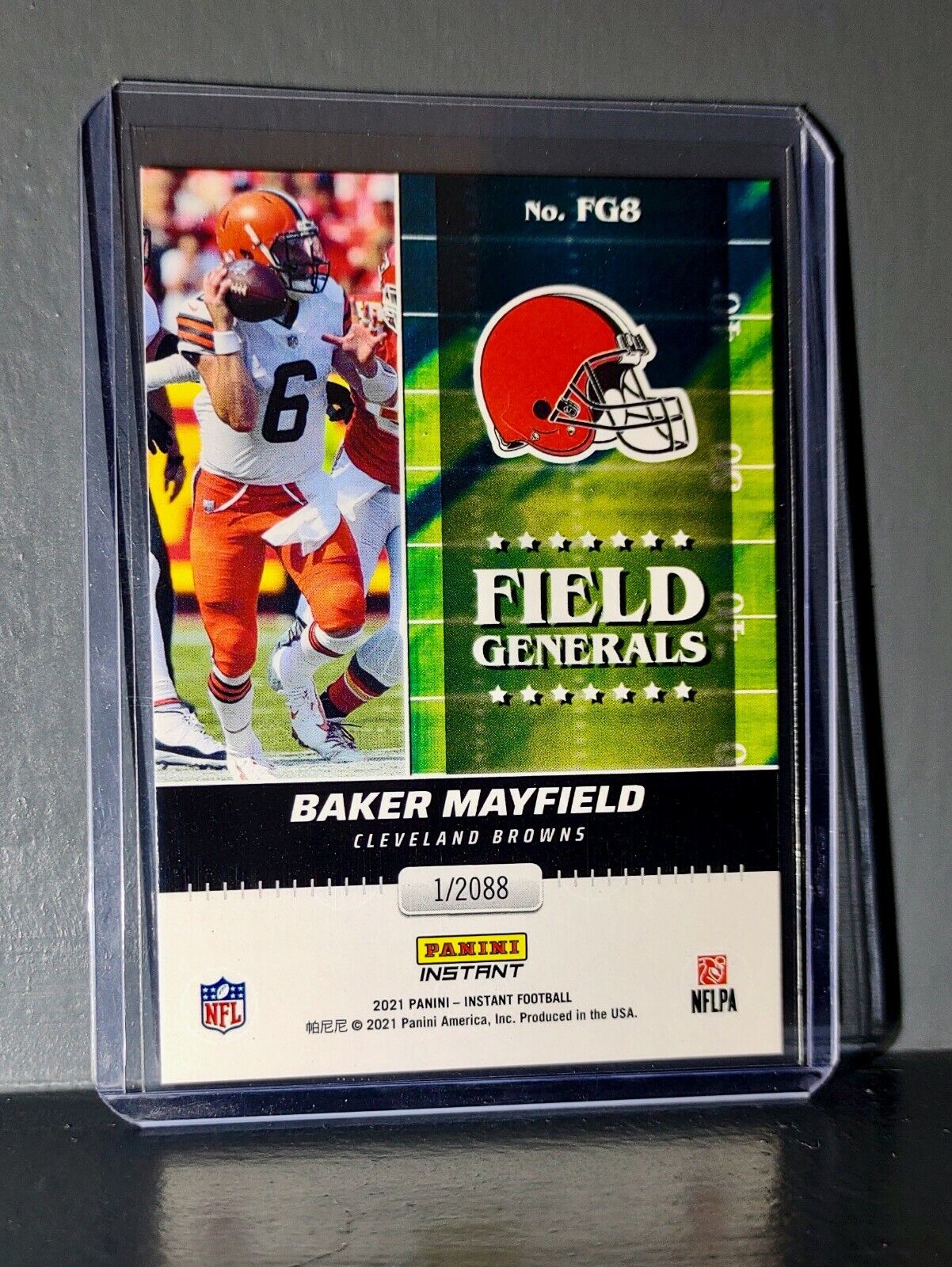 Baker Mayfield 2021 Panini NFL Instant Field Generals #8 Rookie Card 1 of 2088