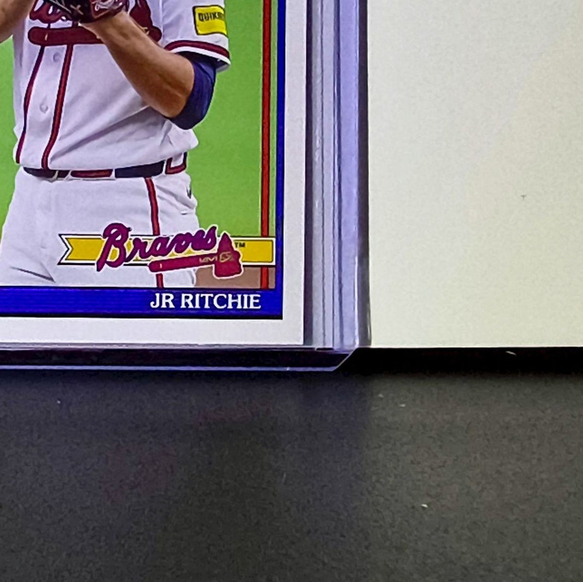 JR Ritchie Rookie 2026 Topps Update 1991 Retro MLB #U91-19 Card Atlanta Braves