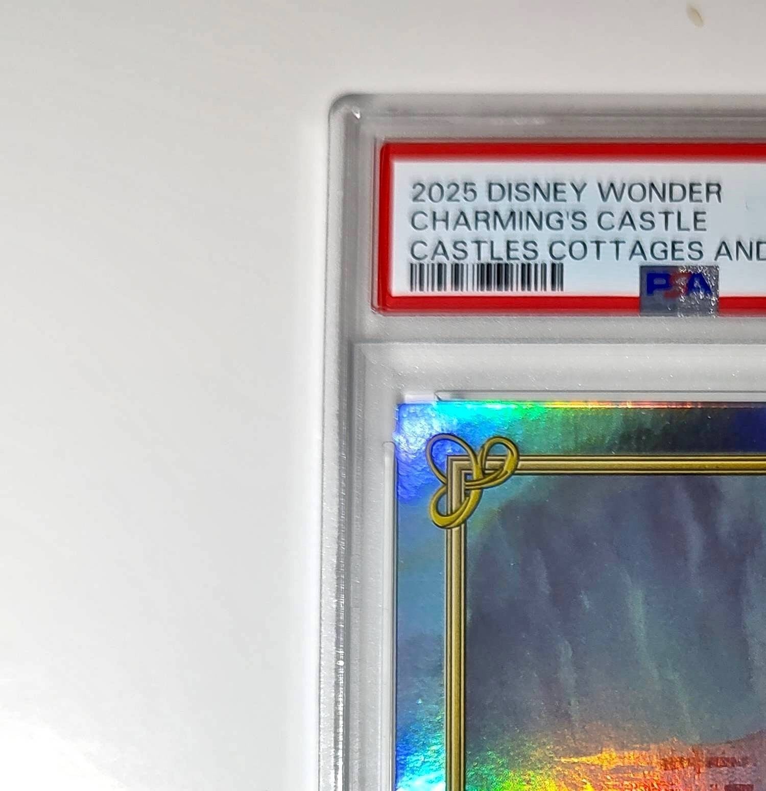 Prince Charming's Castle 2025 Topps Disney #C-4 Card Cinderella PSA 9