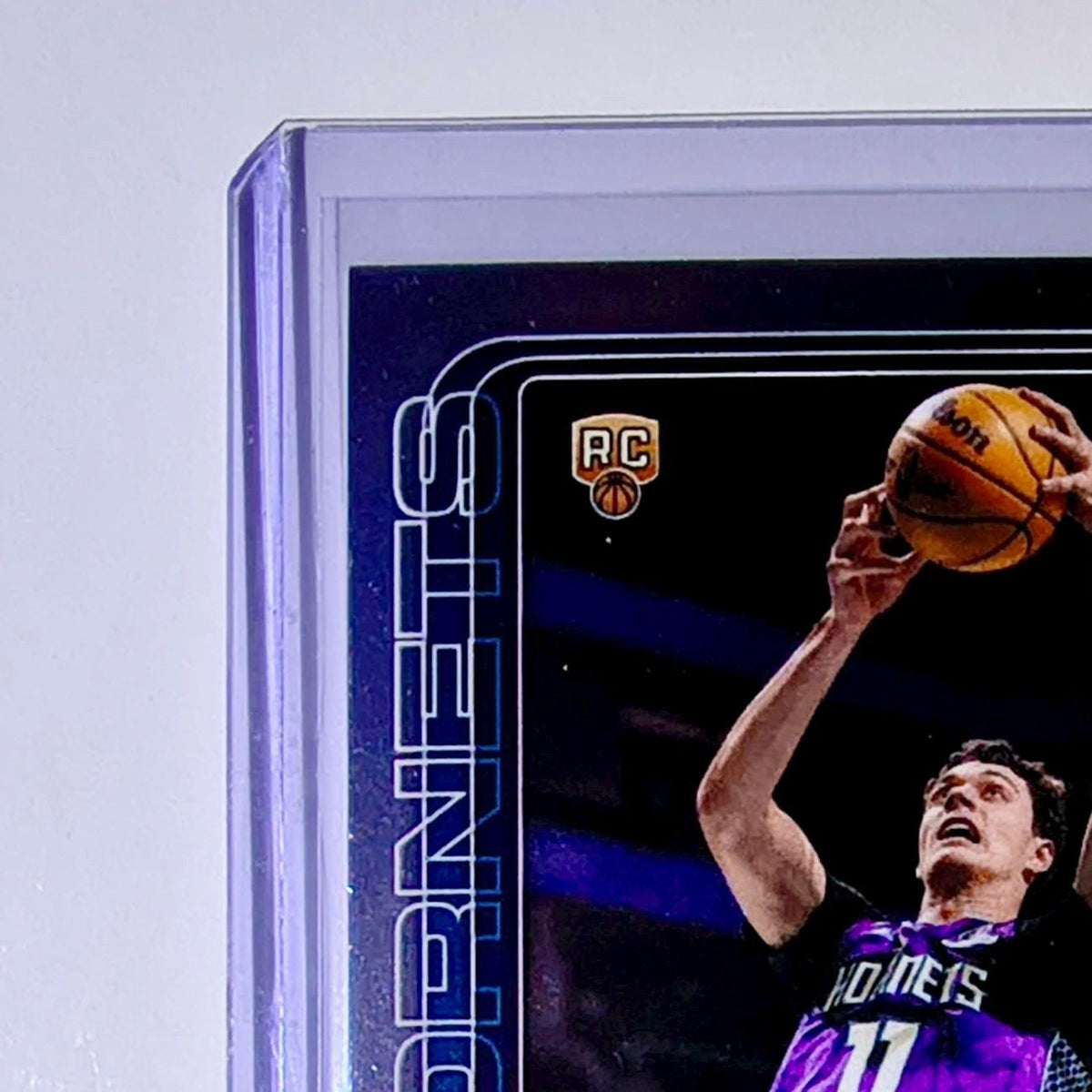 Ryan Kalkbrenner Rookie 2025-26 NBA Topps Chrome Update #184 Card Hornets
