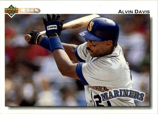 Alvin Davis 1992 Upper Deck MLB #386 Baseball Card Seattle Mariners