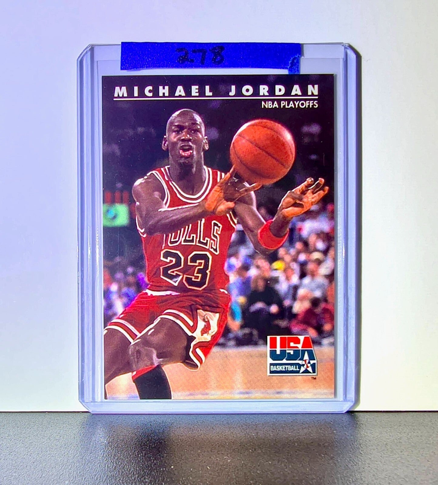 Michael Jordan 1992-93 Skybox USA Basketball #42 Basketball Card Chicago Bulls