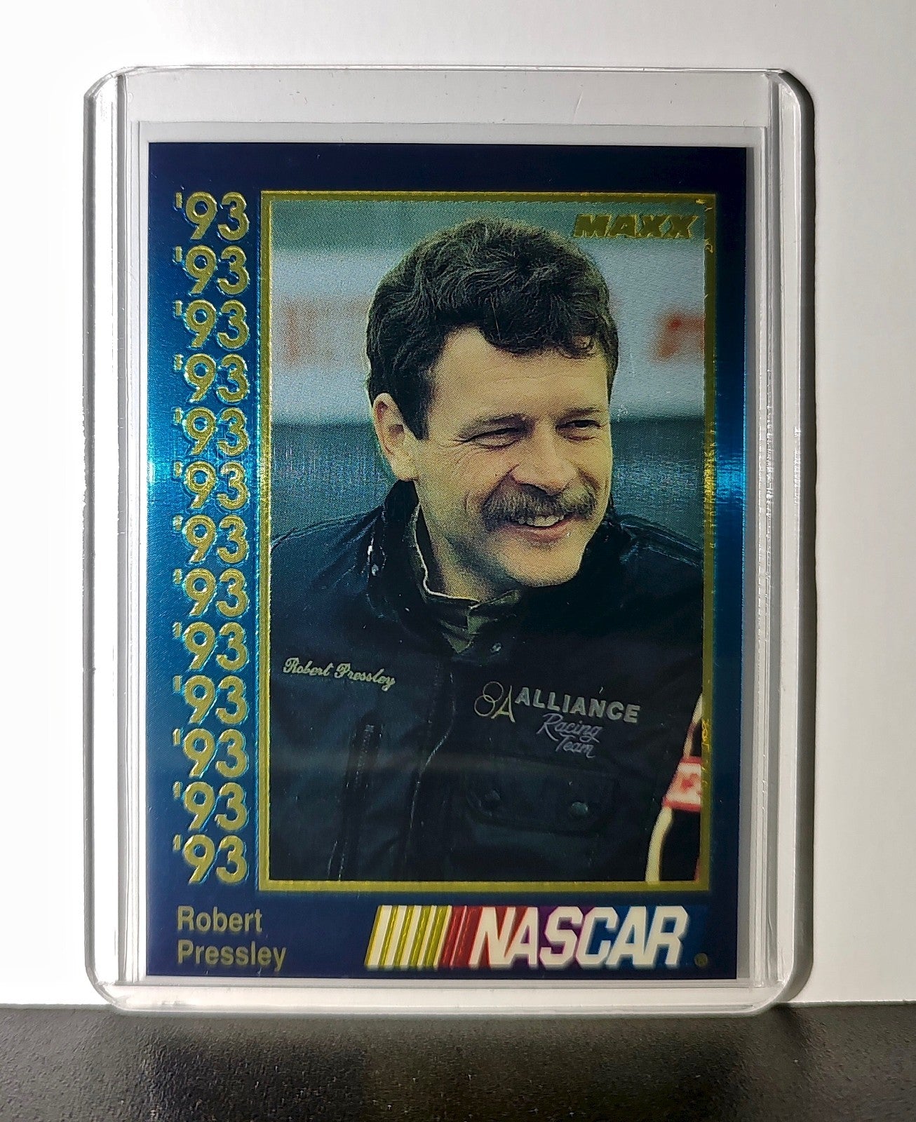 Robert Pressley 1993 Maxx Premier Plus Racing #59 NASCAR Card Alliance Racing