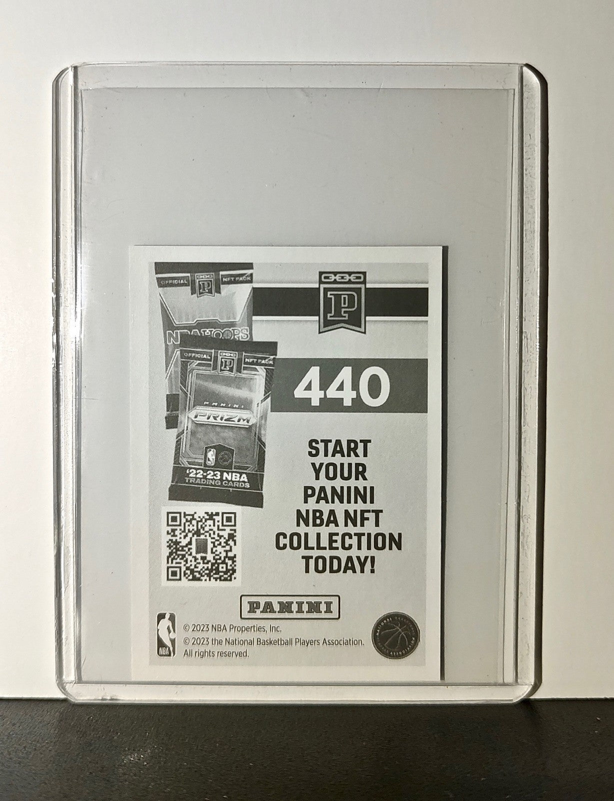 Scoot Henderson 2023-24 Panini NBA #440 Foil Sticker Portland Trail Blazers