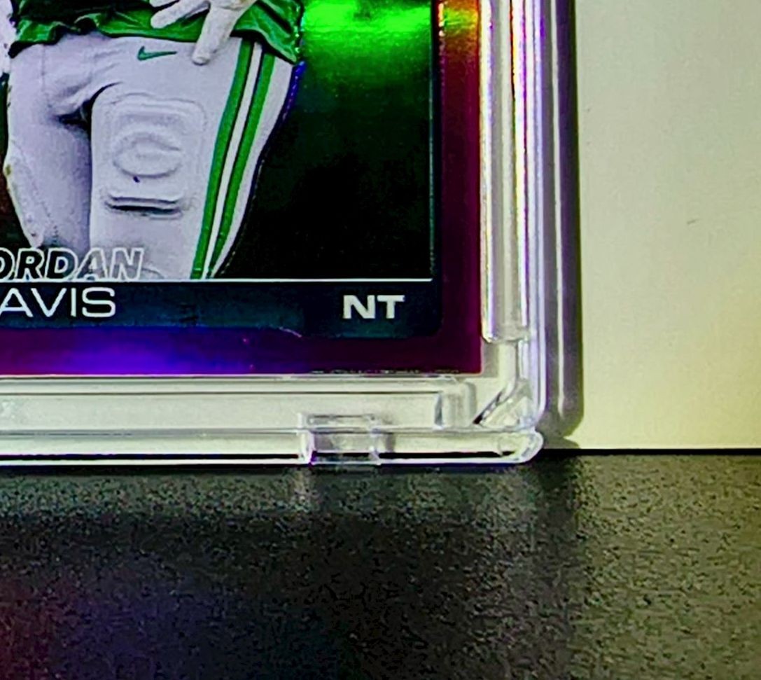 Jordan Davis 2025 NFL Topps Chrome #249 Pink Refractor Card 078/250 Eagles