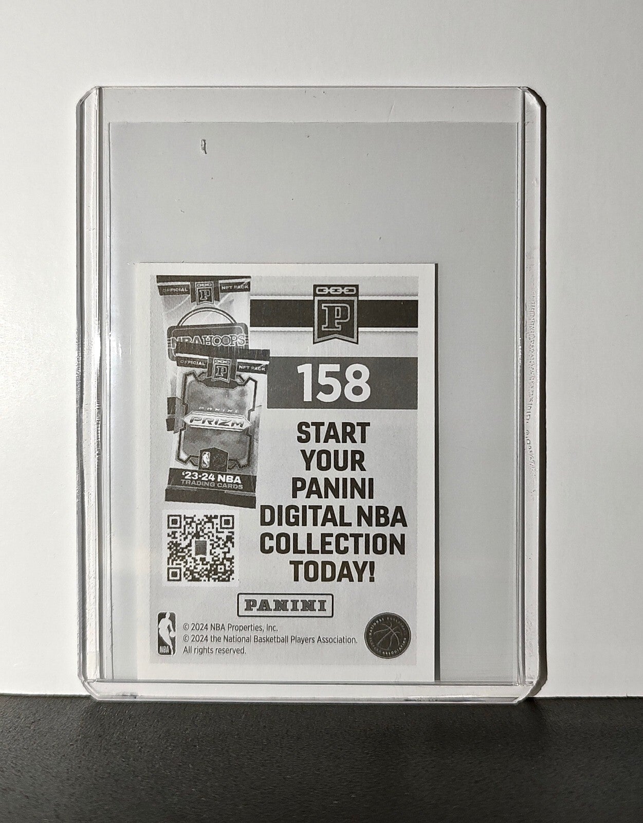 Logo 2024-25 Panini NBA #158 Sticker Card Chicago Bulls