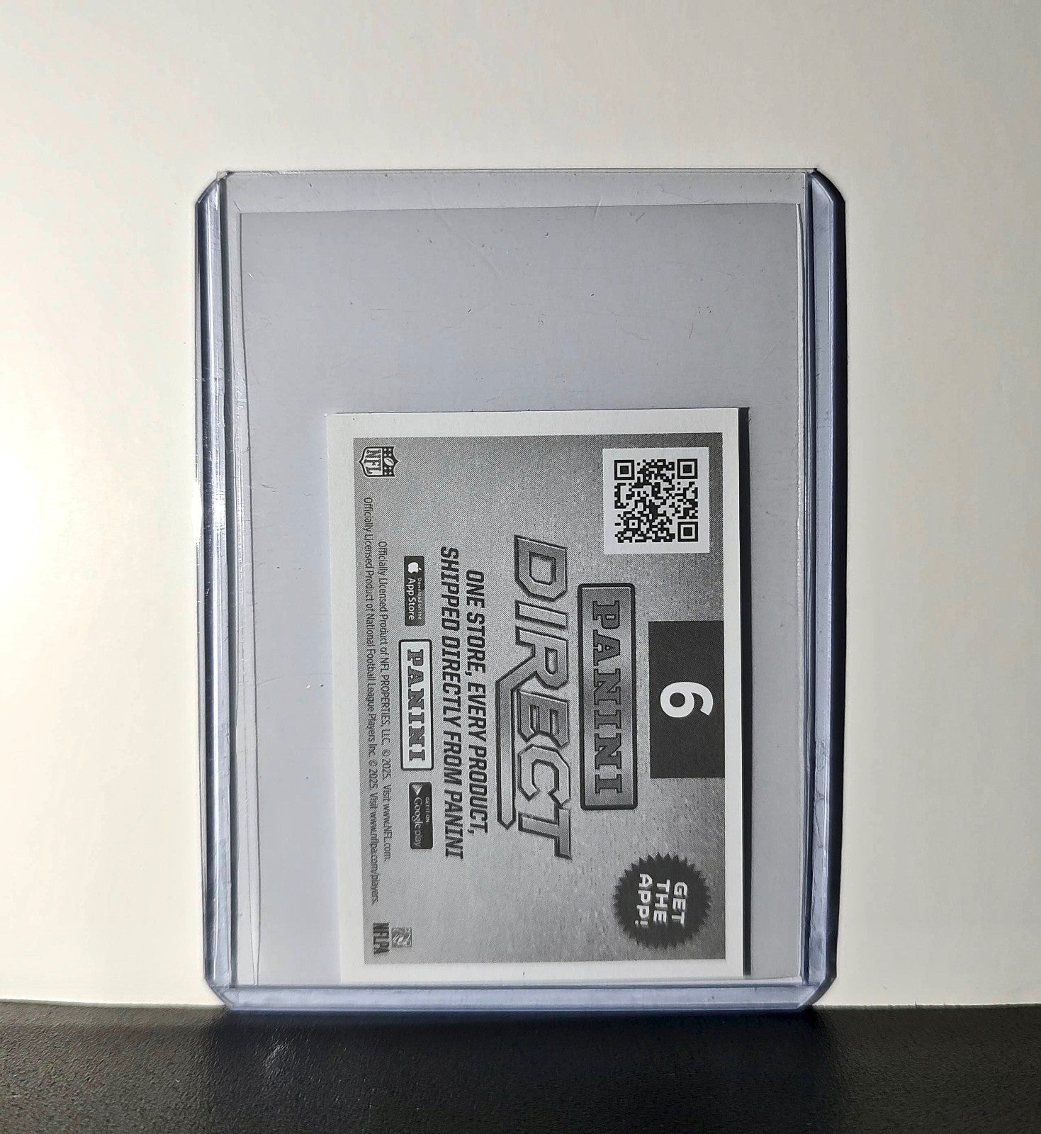Chuba Hubbard 2025 Panini NFL #6 Munich Game Sticker