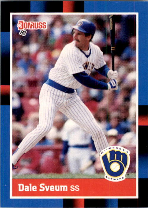 1988 Dale Sveum Donruss Baseball Card #232