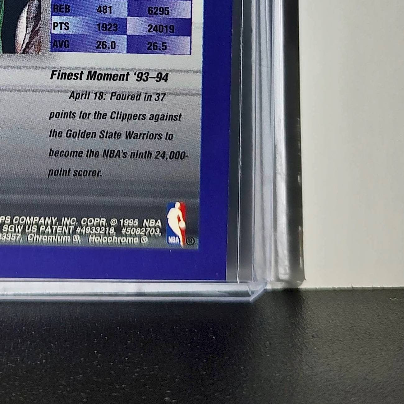 Dominique Wilkins 1994-95 Topps Finest #175 Basketball Card