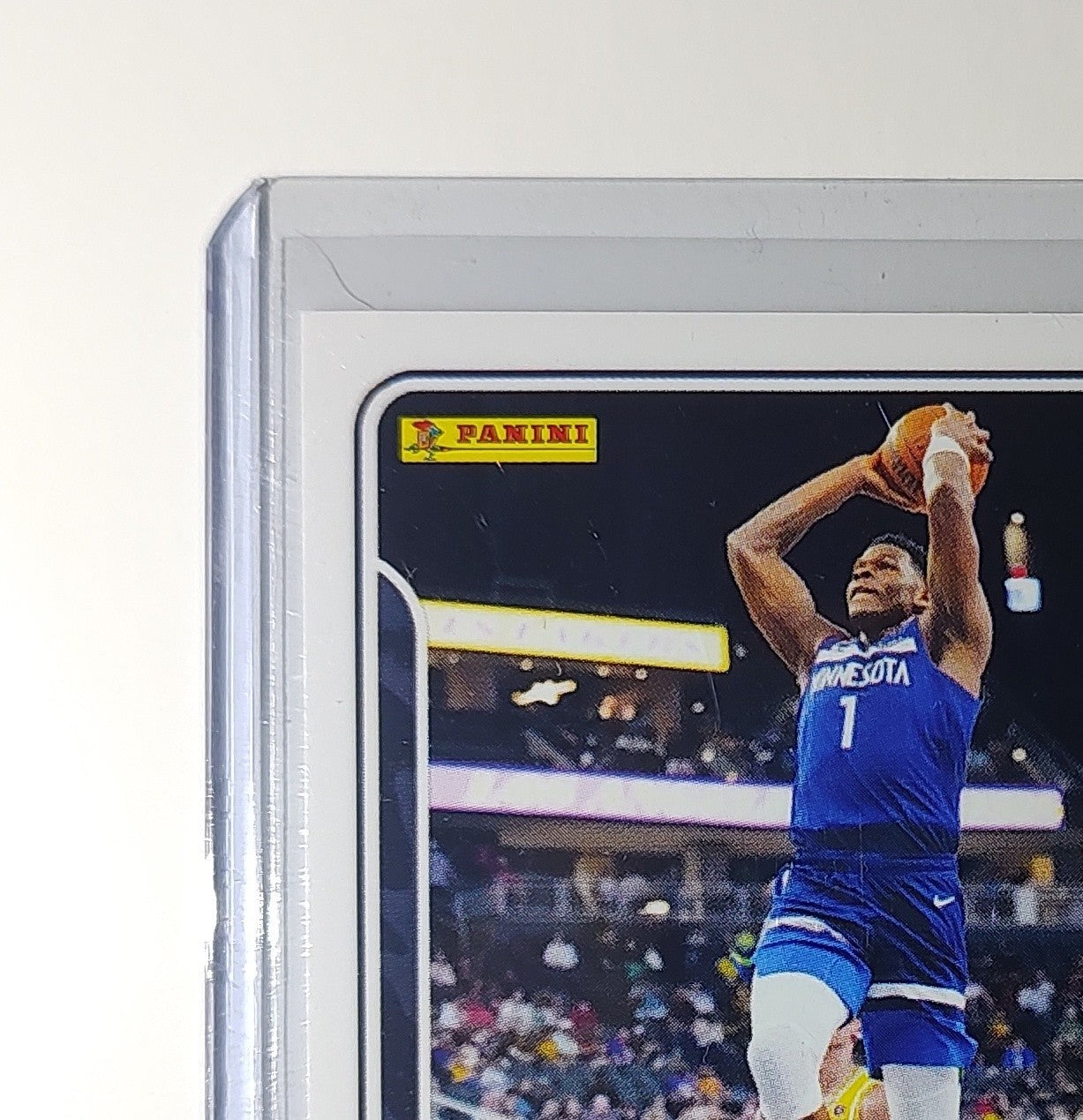 Anthony Edwards 2023-24 Panini NBA Sticker Card #39 Minnesota Timberwolves