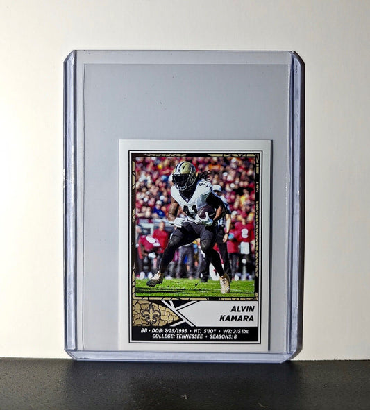 Alvin Kamara 2024 Panini NFL Sticker #460 New Orleans Saints