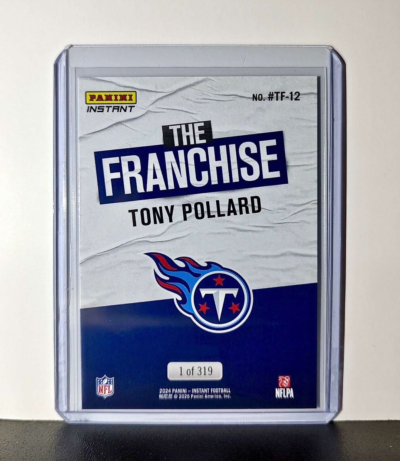 Tony Pollard 2024 Panini The Franchise NFL #12 Football Card Cowboys 1 of 319