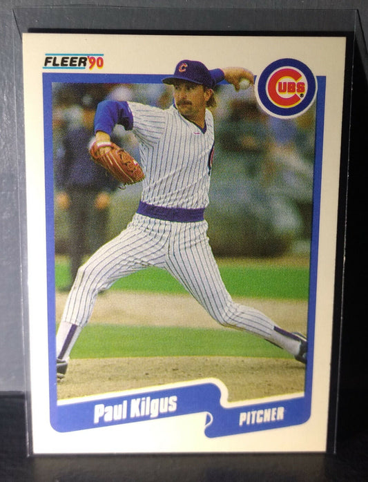 1990 Paul Kilgus Fleer Baseball Card #34