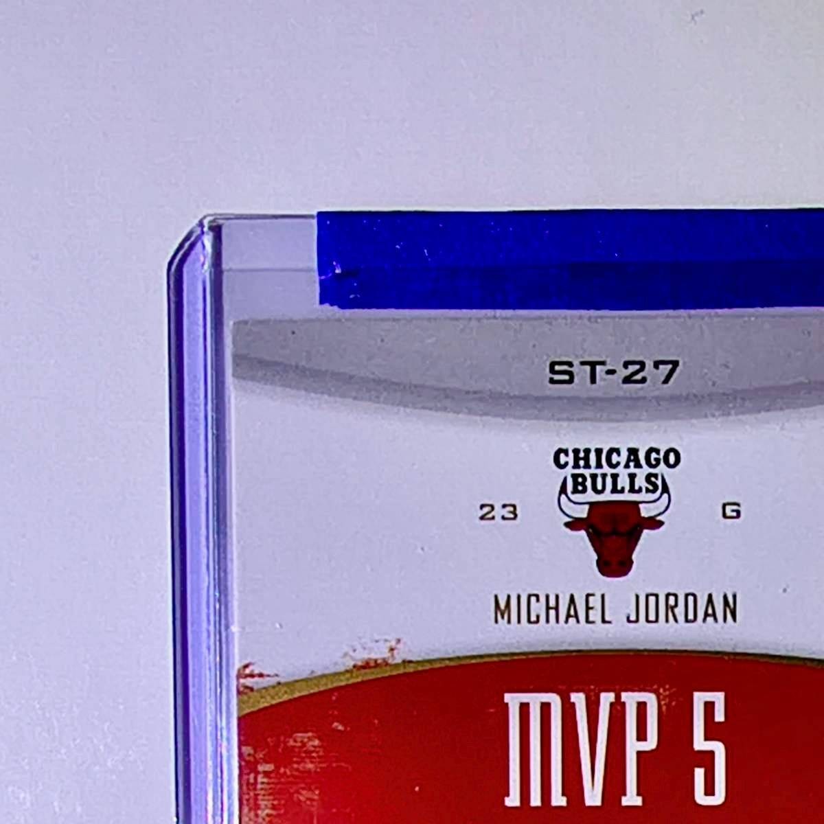 Michael Jordan 2007-08 Fleer Hot Prospects Stat Tracker ST-27 Card Chicago Bulls