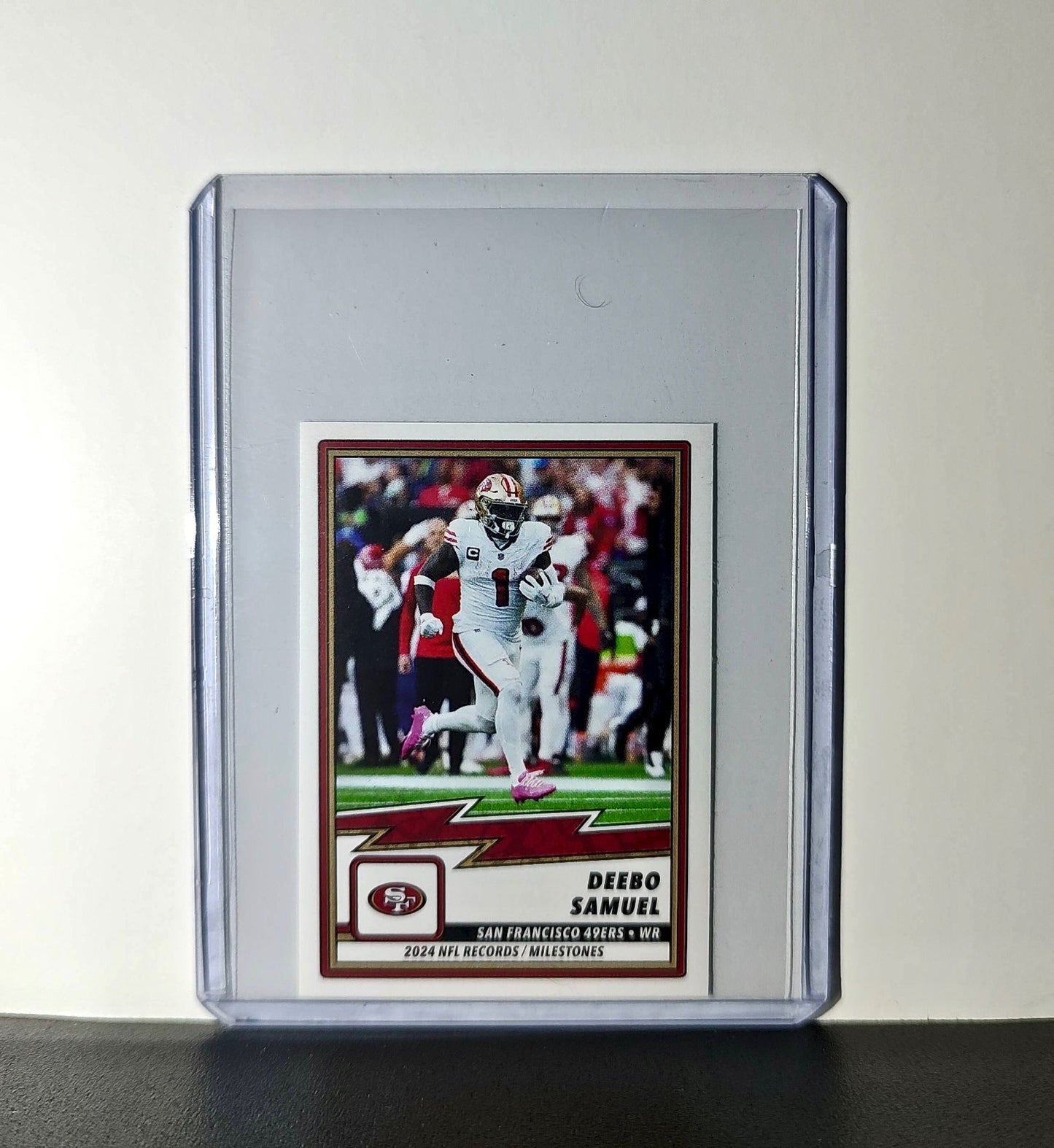 Deebo Samuel 2025 Panini NFL #21 Record/Milestone Sticker