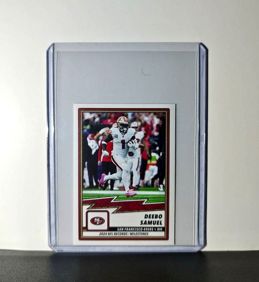 Deebo Samuel 2025 Panini NFL #21 Record/Milestone Sticker