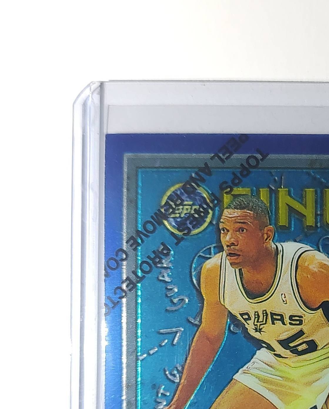 Doc Rivers 1995-96 Topps Finest NBA #212 Card San Antonio Spurs