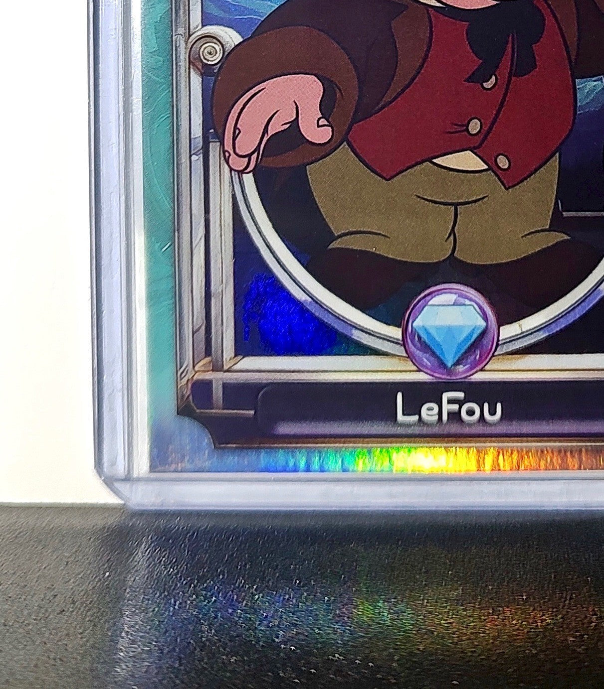 LeFou 2025 Topps Disney Wonder #127 Diamond Card Beauty and the Beast