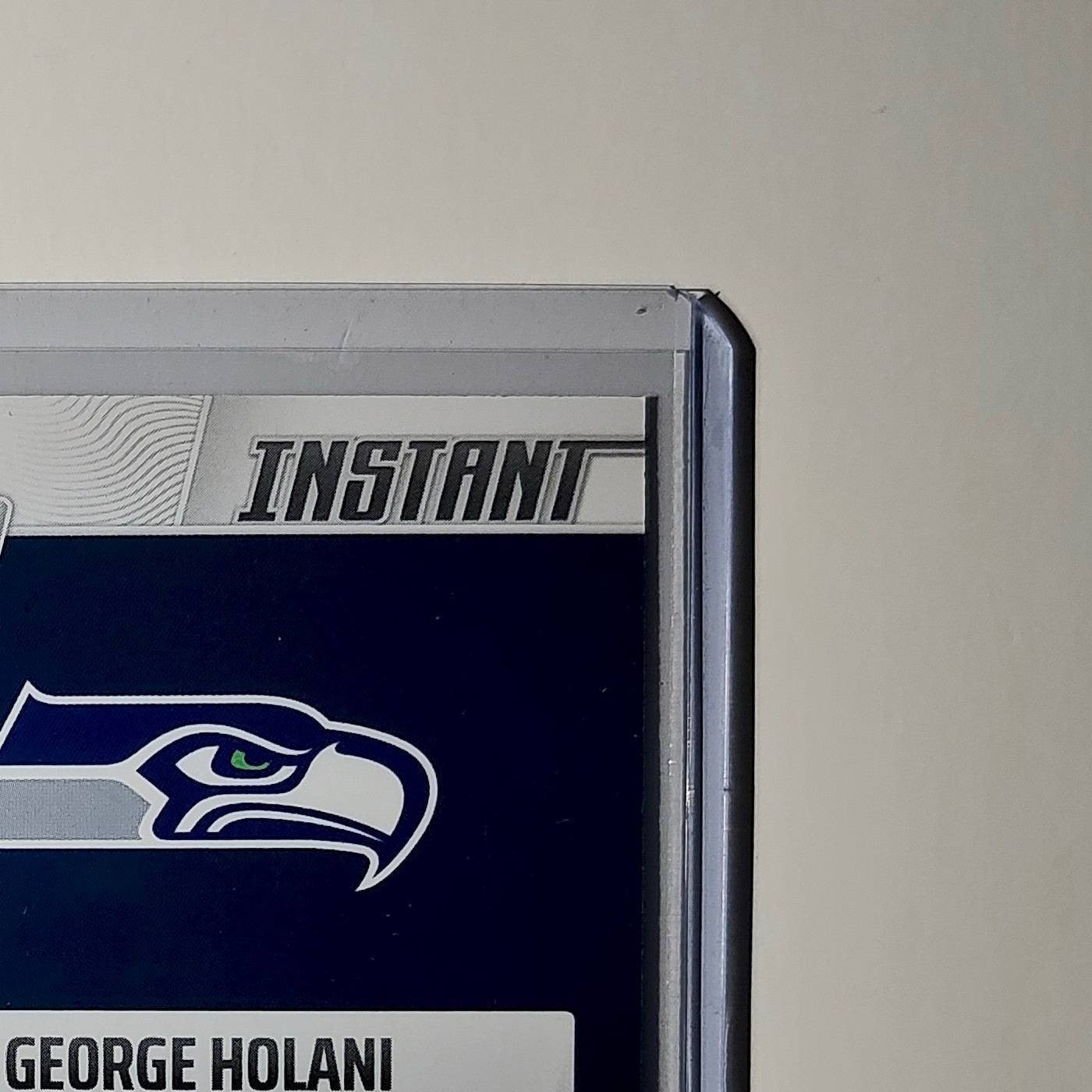 George Holani 2026 Panini NFL Super Bowl LIX Champions #5 Card Seattle Seahawks