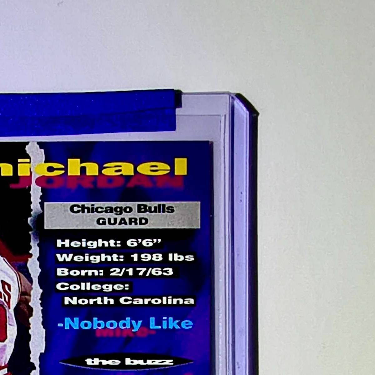 Michael Jordan 1993-94 Topps Stadium Club #169 Basketball Card Chicago Bulls