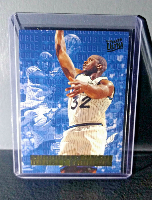 1995-96 Shaquille O'Neal Fleer Ultra Double Trouble #6 Basketball Card