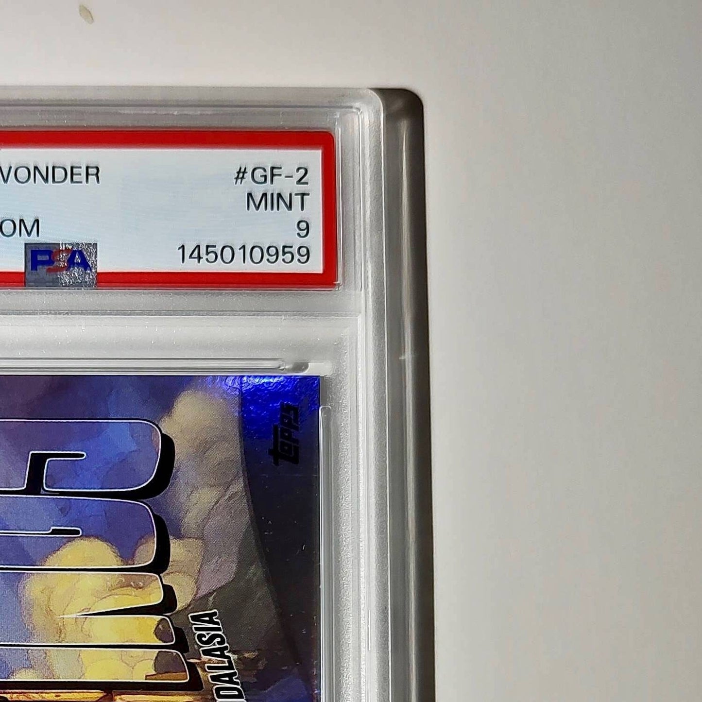 Andalasia 2025 Topps Disney Wonder #GF-2 Greetings From Card Enchanted PSA 9