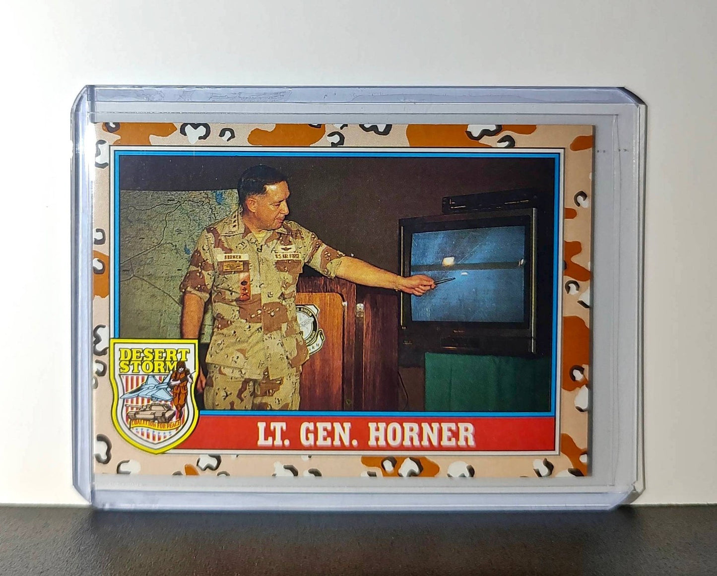 Lt. Gen. Charles A. Horner 1991 Topps Desert Storm #159 Card
