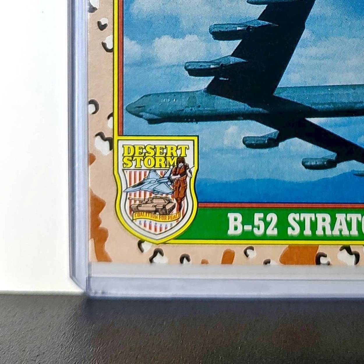 B-52 Stratofortress 1991 Topps Desert Storm #25 Card