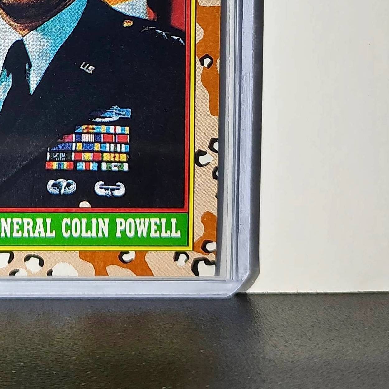 General Colin Powell 1991 Topps Desert Storm #2 Card
