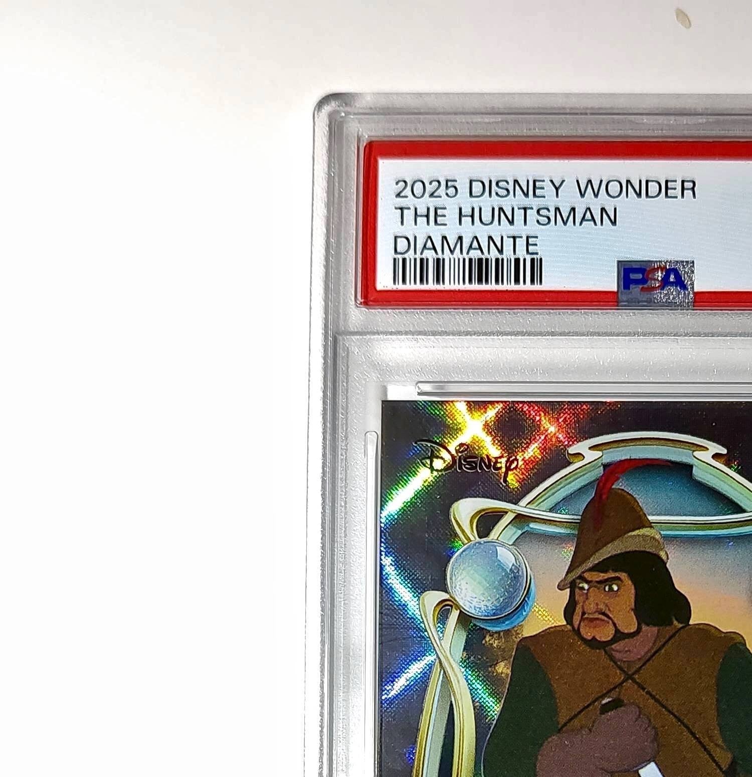 The Huntsman 2025 Topps Disney #3 Winter Snow White and the Seven Dwarfs PSA 8