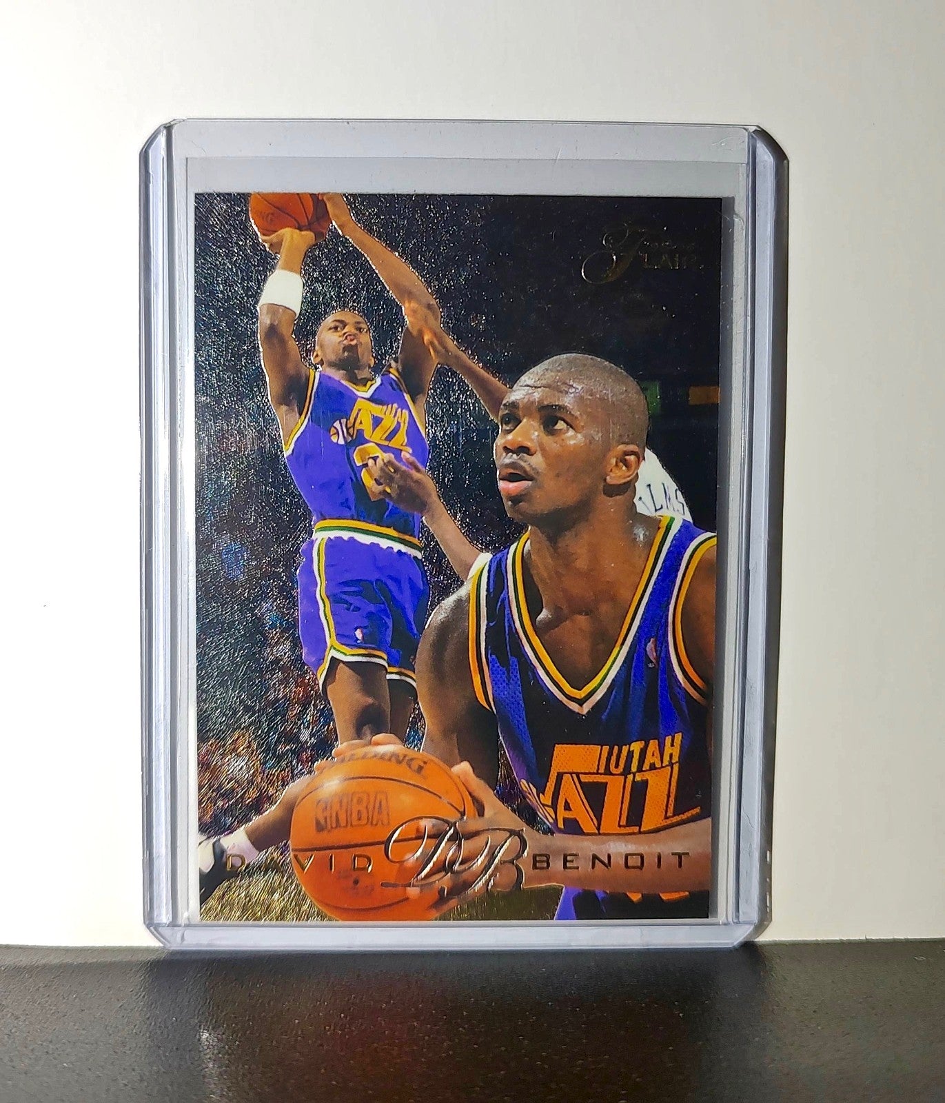 David Benoit 1995-96 Flair NBA #135 Card Utah Jazz