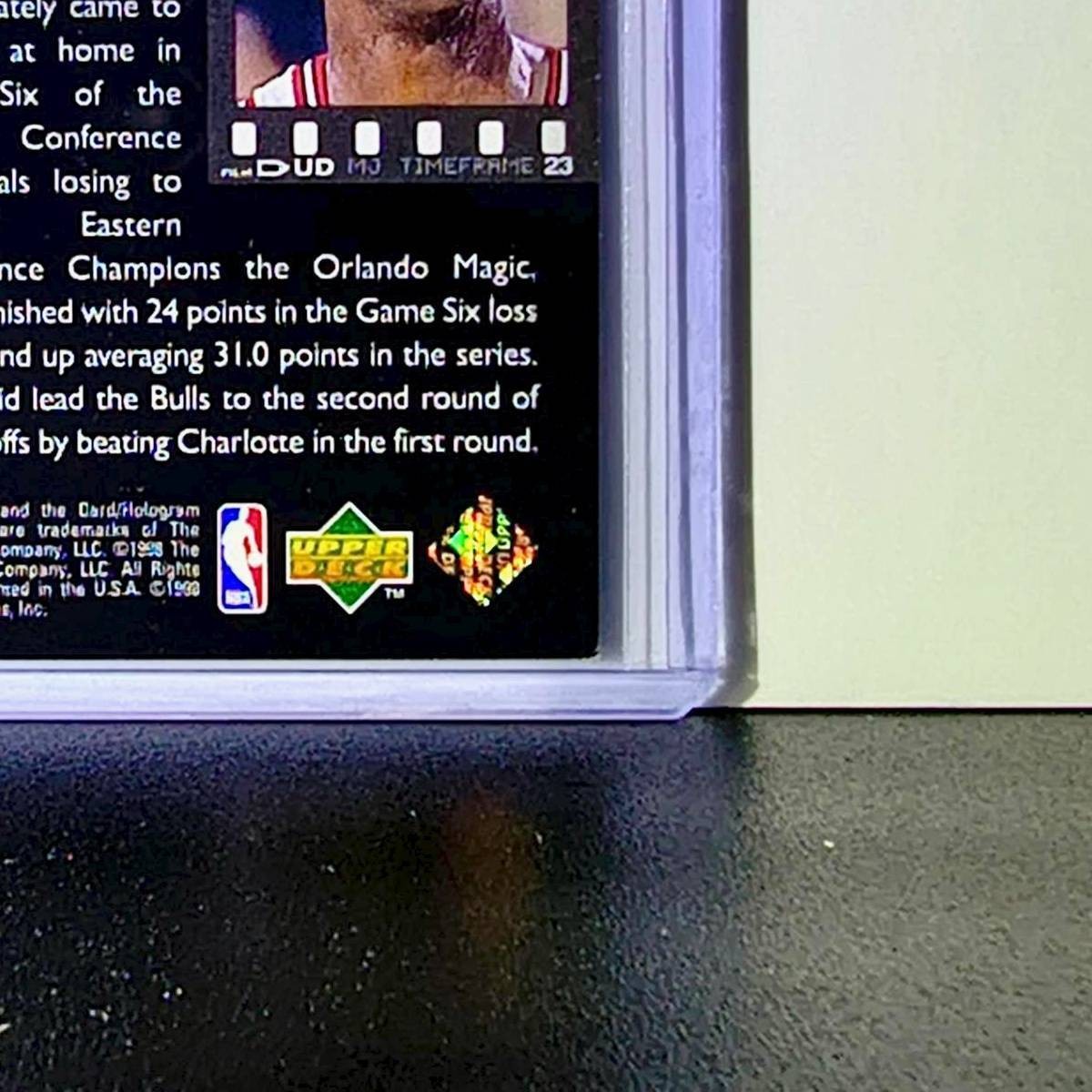 Michael Jordan 1998-99 Upper Deck MJ Timeframe #70 Basketball Card Chicago Bulls