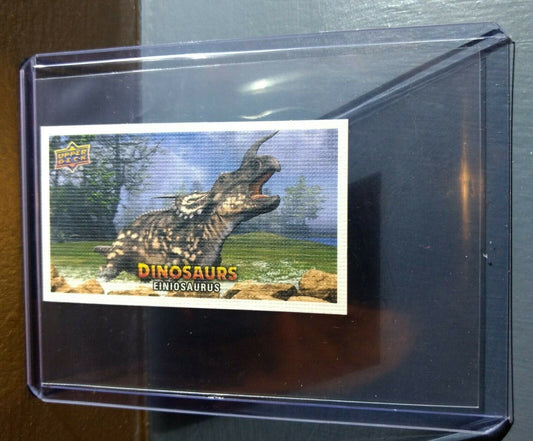 2015 Upper Deck Dinosaurs Canvas Mini Einiosaurus #70 Trading Card